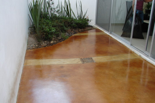piso oxidado acido
