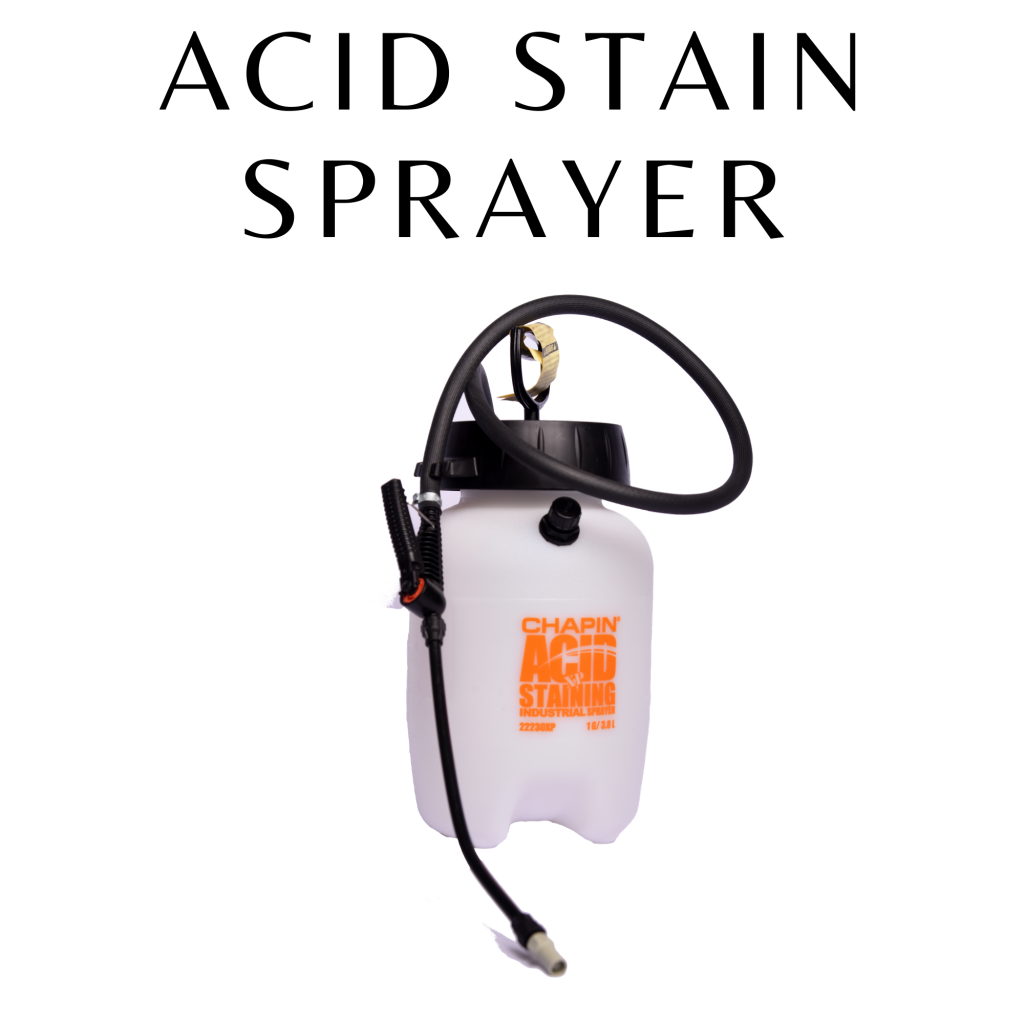 ACID STAIN SPRAYER DCU
