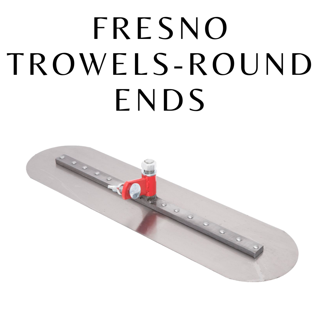 ASH TROWELS-ROUND ENDS