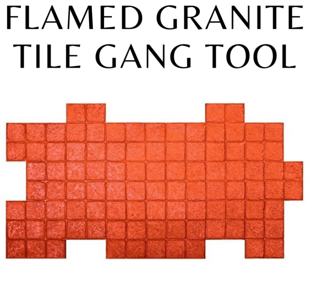 FLAMED GRANITE TILE GANG TOOL