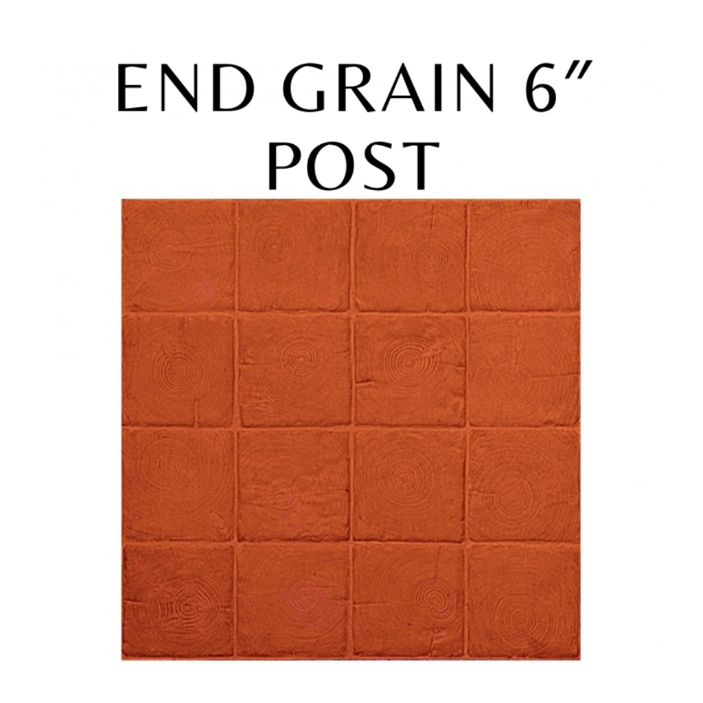 End Grain 6″ Post