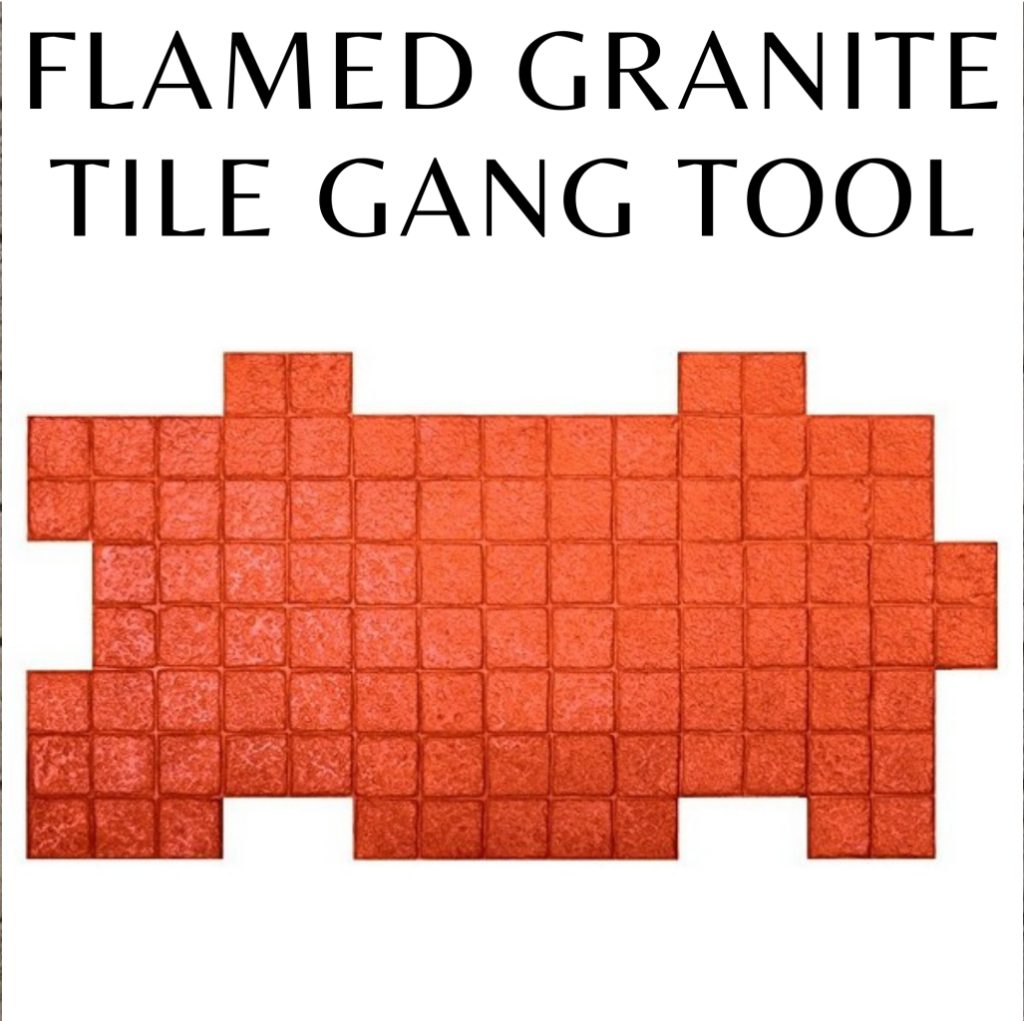 FLAMED GRANITE TILE GANG TOOL