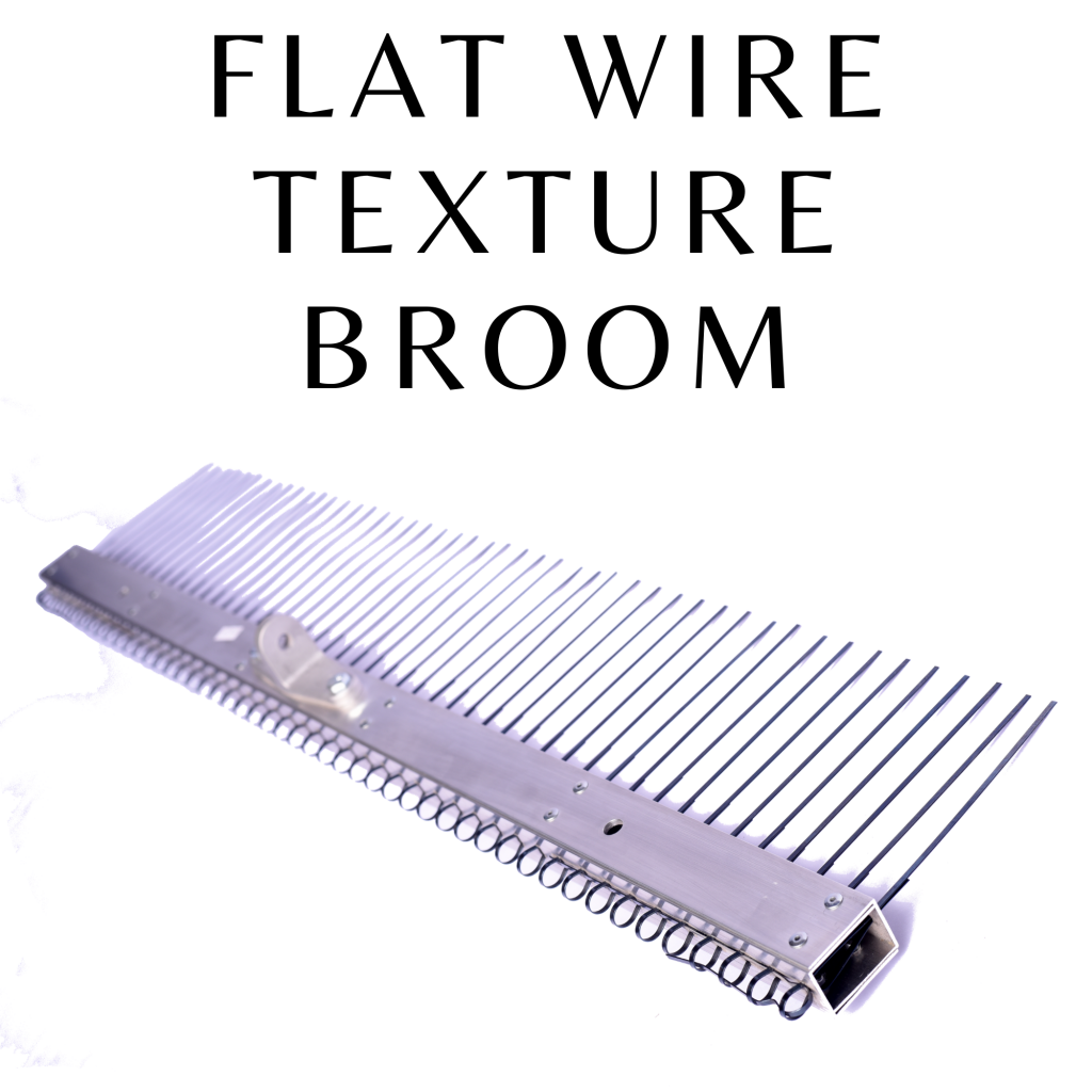 FLAT WIRE TEXTURE BROOM
