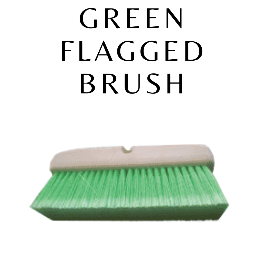GREEN FLAGGED BRUSH 18″